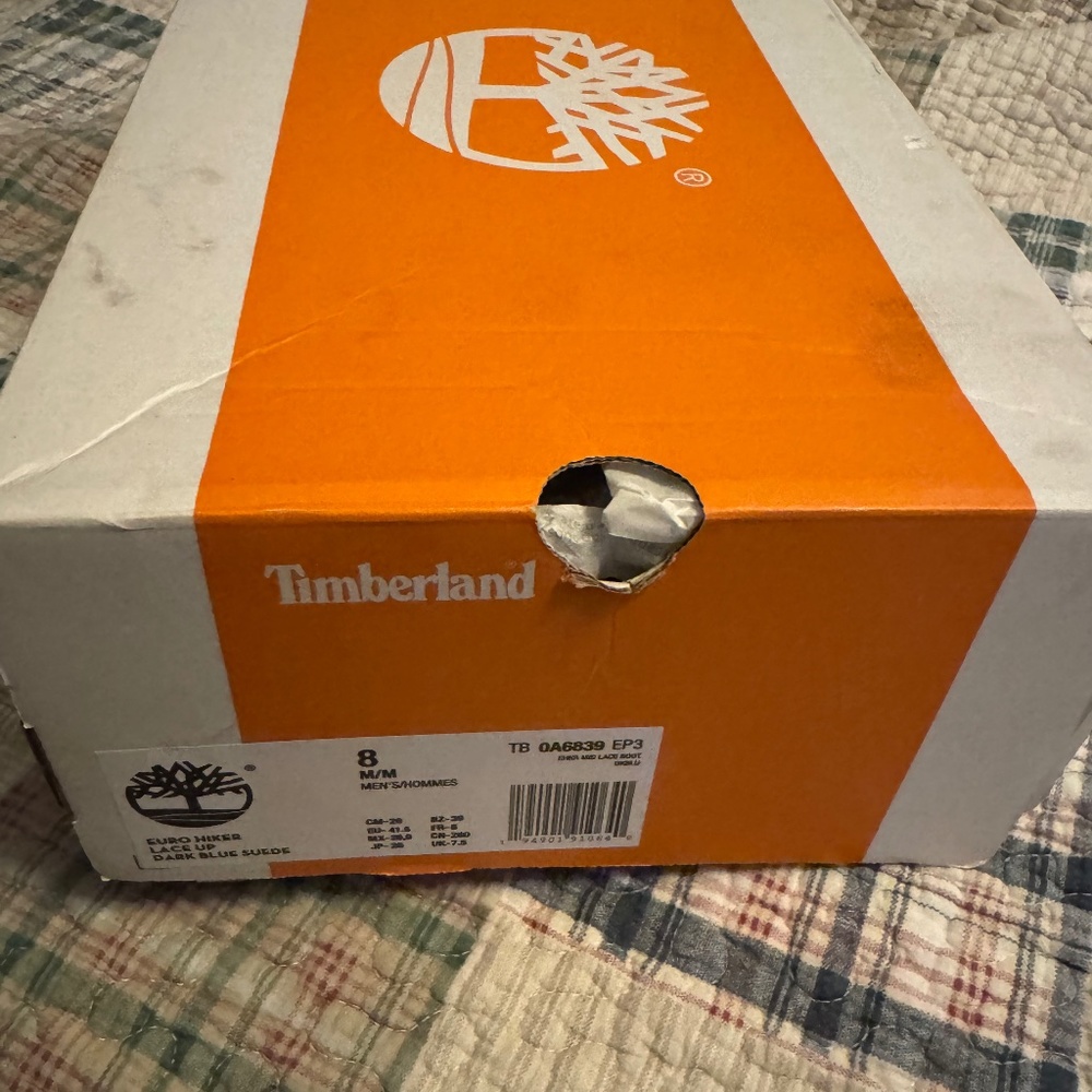 New Blue Suede Timberland Boots
